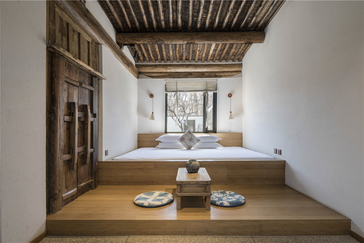 河北拾光禪意民宿裝修設計實景圖