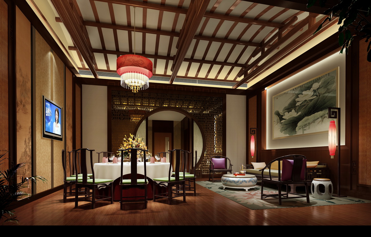 南都婚宴酒店宴會廳包房設計案例效果圖