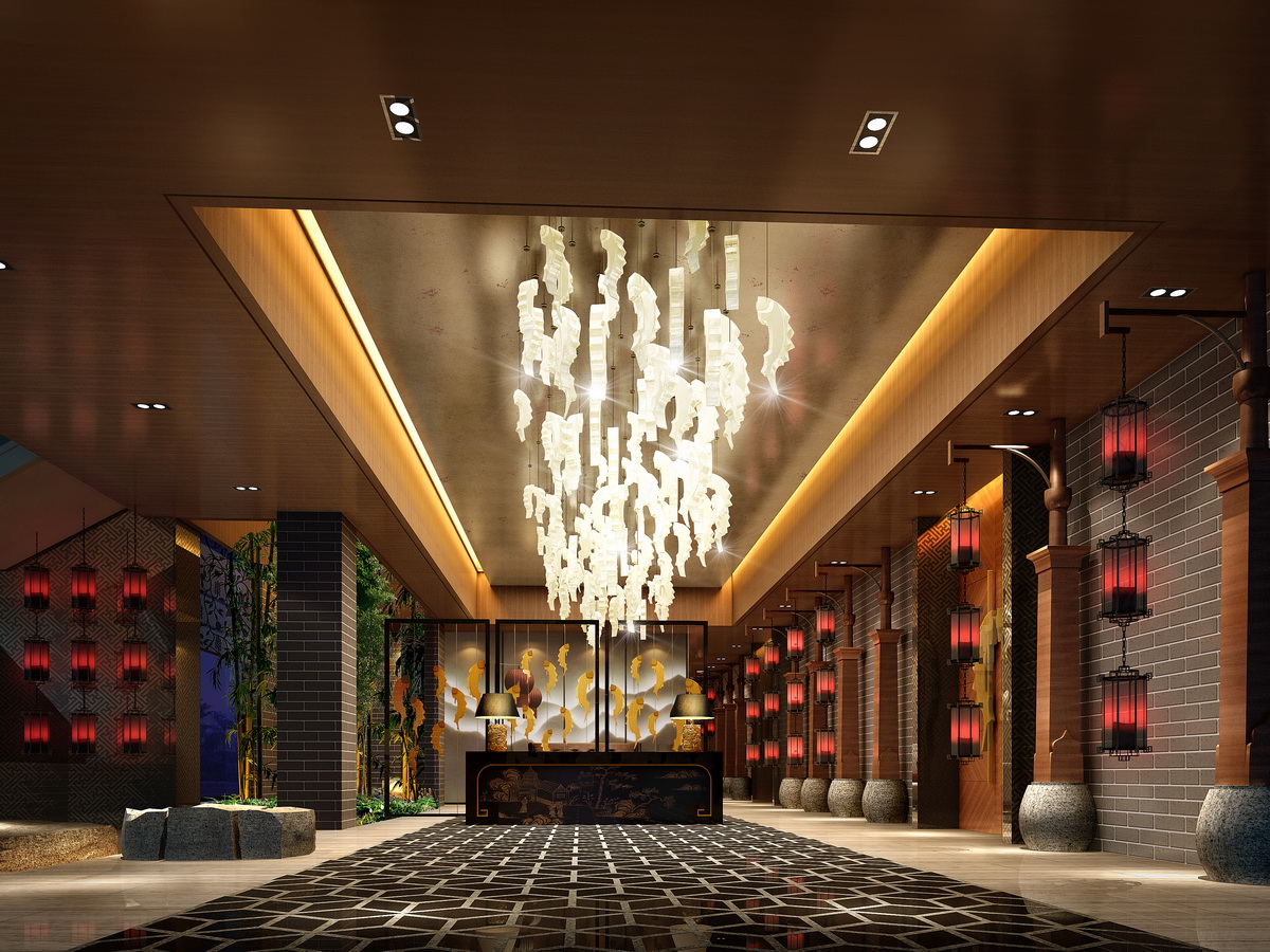 南都婚宴酒店宴會廳包房設計案例效果圖