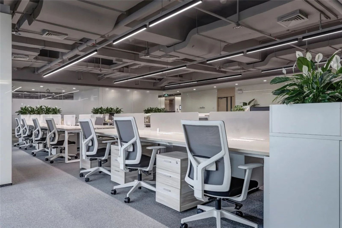 鄭州高科技美容儀器公司辦公室裝修設計方案