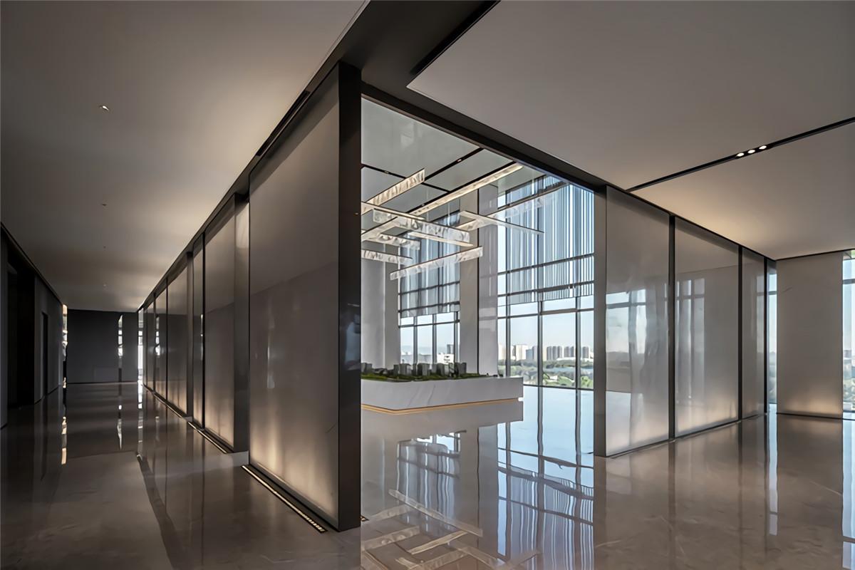 鄭州集團總部辦公樓設計公司-威新國際中心辦公樓裝