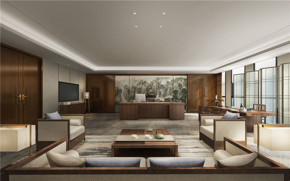 鄭州錦秀源辦公室裝修公司設計案例