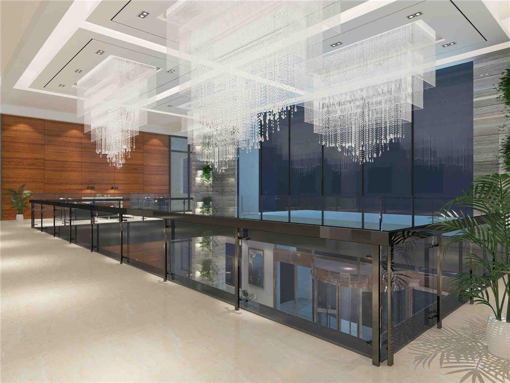 鄭州柳工機械辦公大樓裝修公司設(shè)計案例