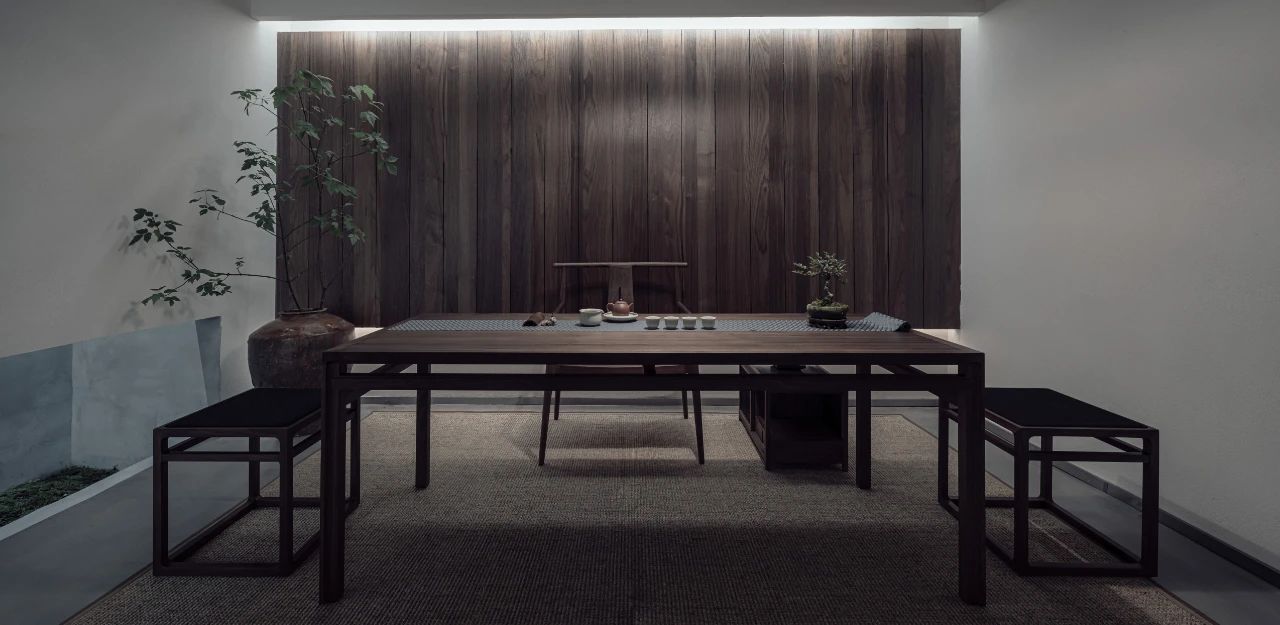 鄭州現(xiàn)代簡約風(fēng)霽月茶室裝修設(shè)計(jì)實(shí)景圖