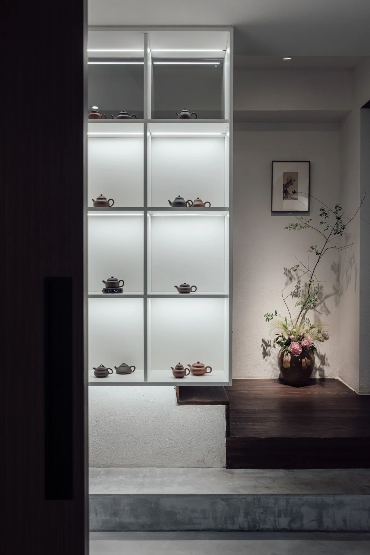 鄭州現(xiàn)代簡約風(fēng)霽月茶室裝修設(shè)計(jì)實(shí)景圖