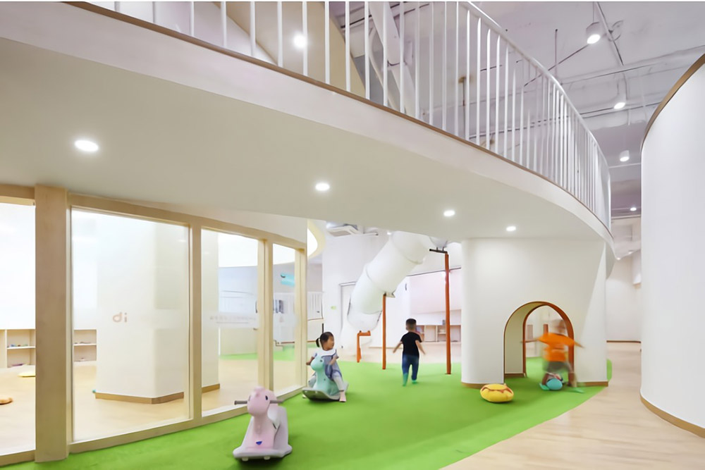 鄭州全日制早教托育中心中心裝修設(shè)計案例