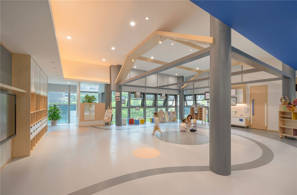 鄭州本尼國(guó)際幼稚園裝修設(shè)計(jì)實(shí)景圖