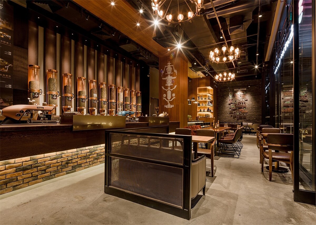 鄭州星繽茶設計公司裝修案例