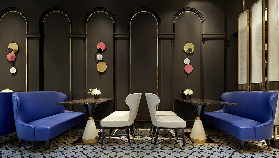 鄭州法式甜品店裝修公司設計案例