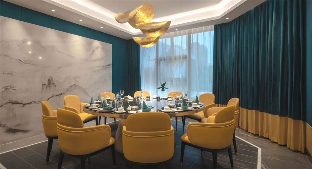 鄭州半山特色川菜館裝修公司設計案例