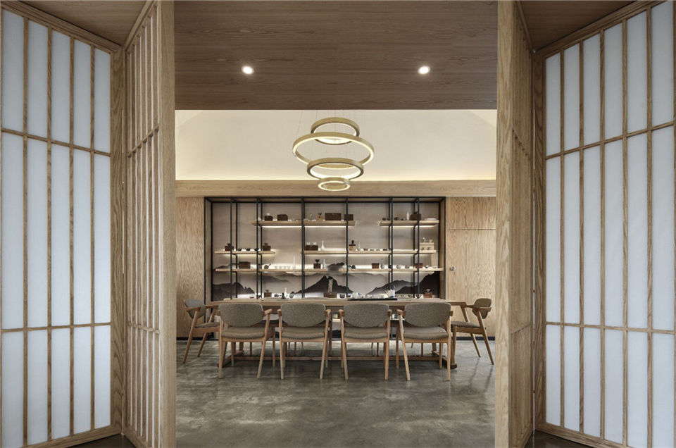 鄭州知丘茶室裝修公司設(shè)計案例