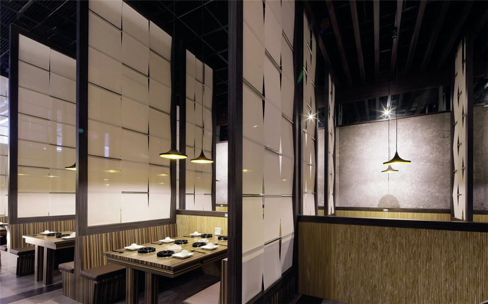 鄭州鍋物者日式小火鍋裝修公司設(shè)計案例