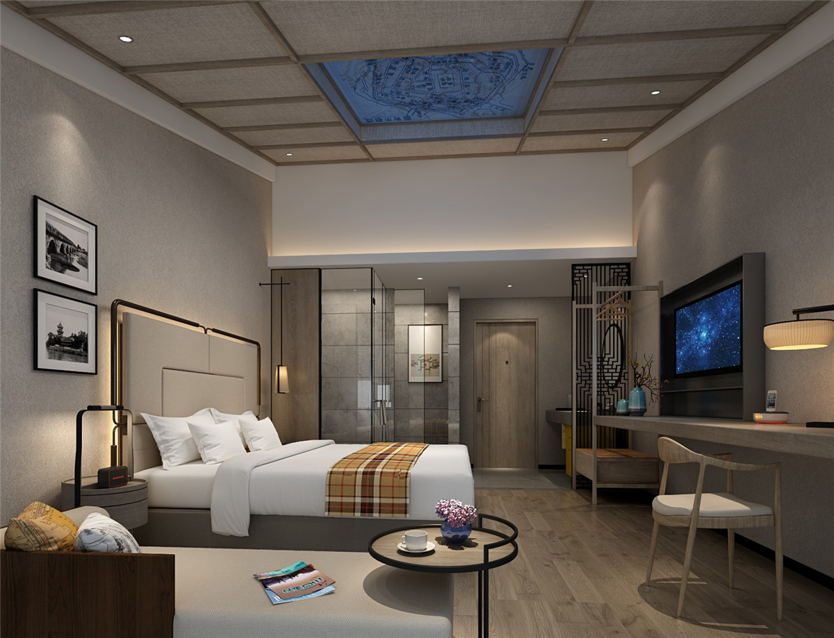 開封酒店設(shè)計(jì)公司-時(shí)尚主題酒店裝修案例