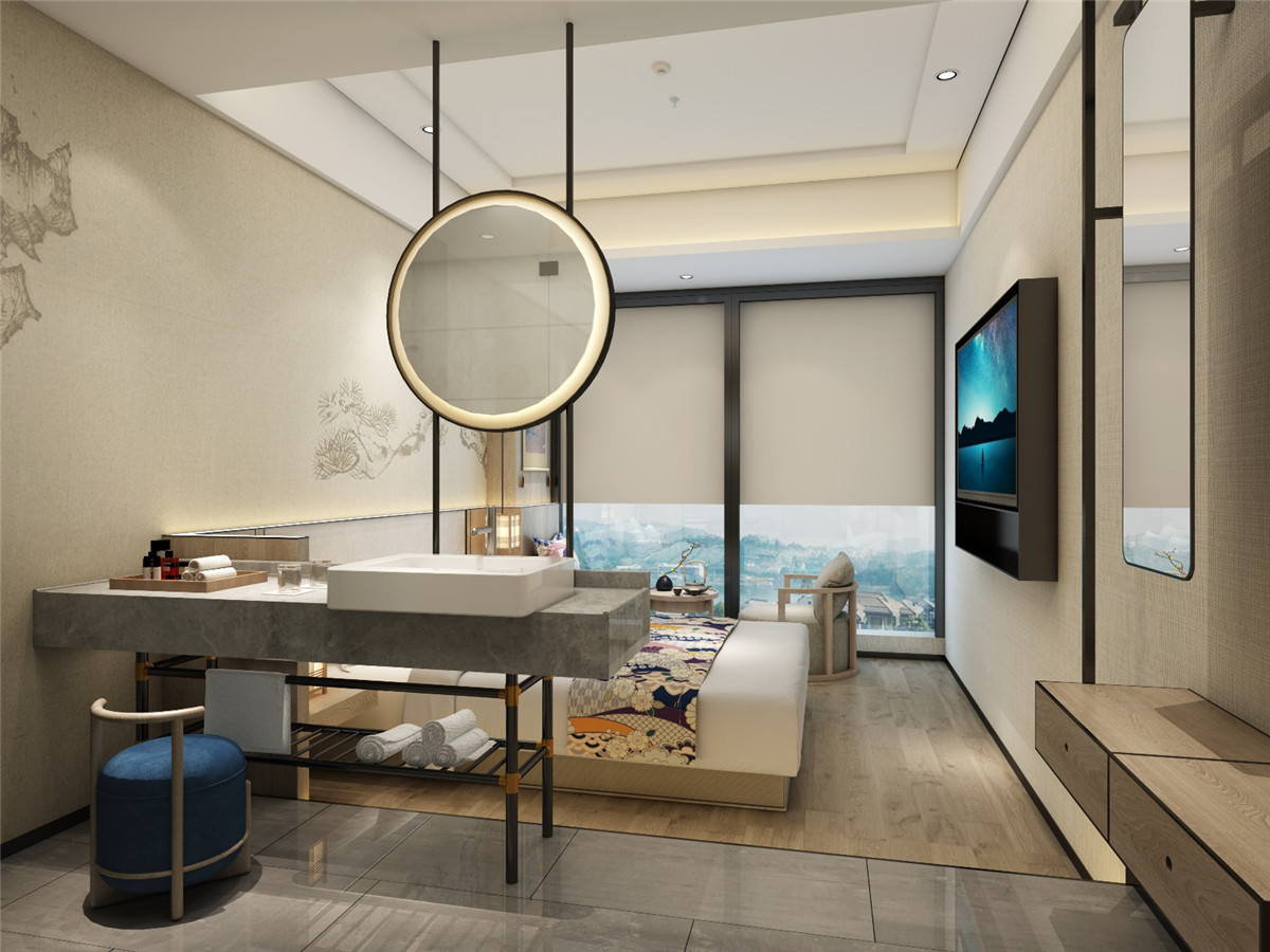 開封酒店設(shè)計(jì)公司-時(shí)尚主題酒店裝修案例