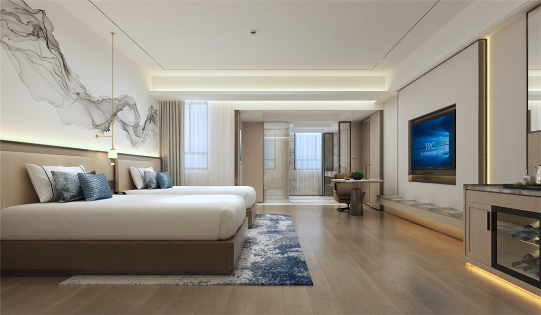 新鄉(xiāng)駝人新誠國際酒店裝修設(shè)計案例效果圖