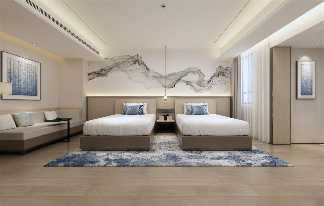 新鄉(xiāng)駝人新誠國際酒店裝修設(shè)計案例效果圖