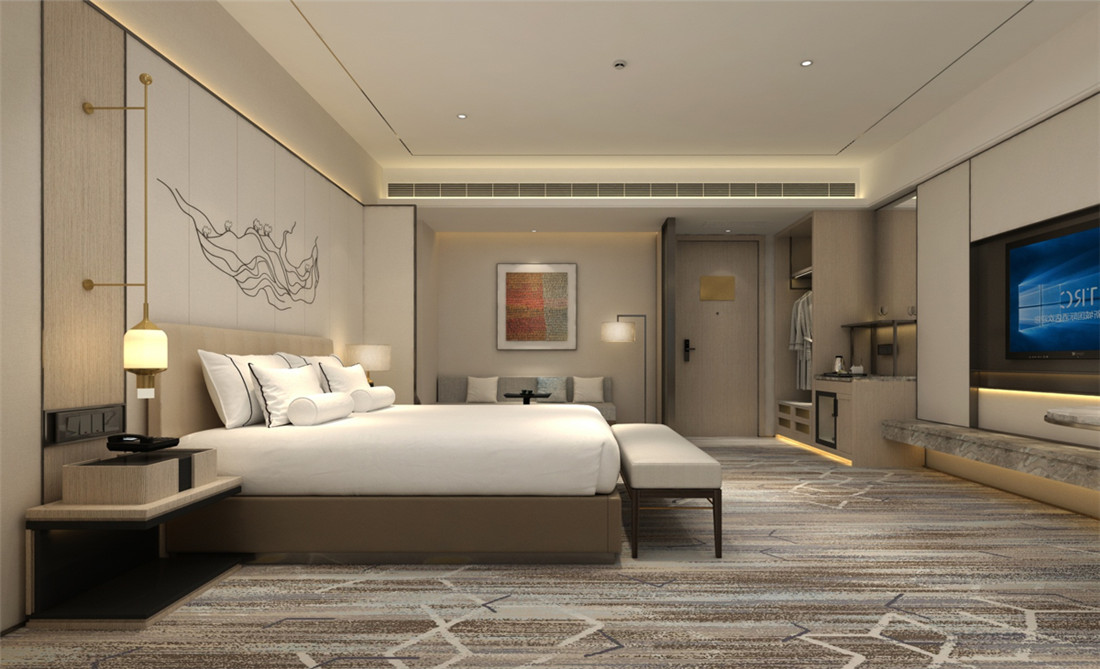 新鄉(xiāng)駝人新誠國際酒店裝修設(shè)計案例效果圖