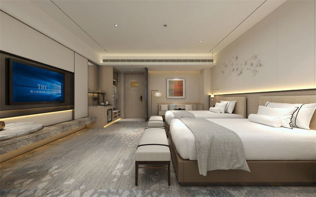 新鄉(xiāng)駝人新誠國際酒店裝修設(shè)計案例效果圖