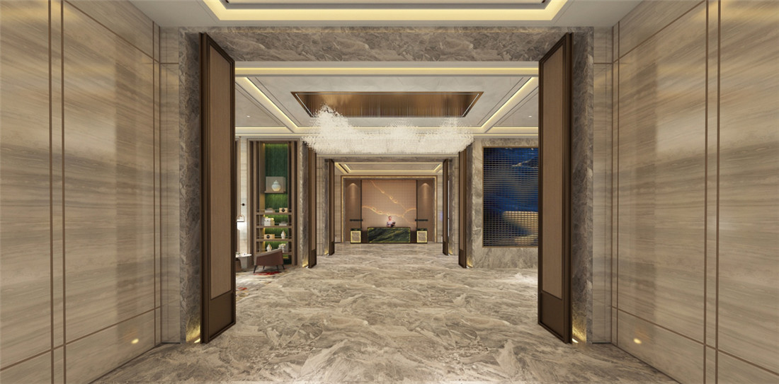 新鄉(xiāng)駝人新誠國際酒店裝修設(shè)計案例效果圖