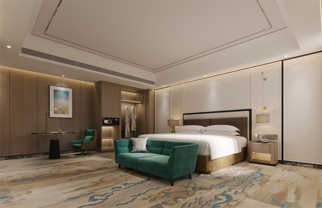 新鄉(xiāng)駝人新誠國際酒店裝修設(shè)計案例效果圖