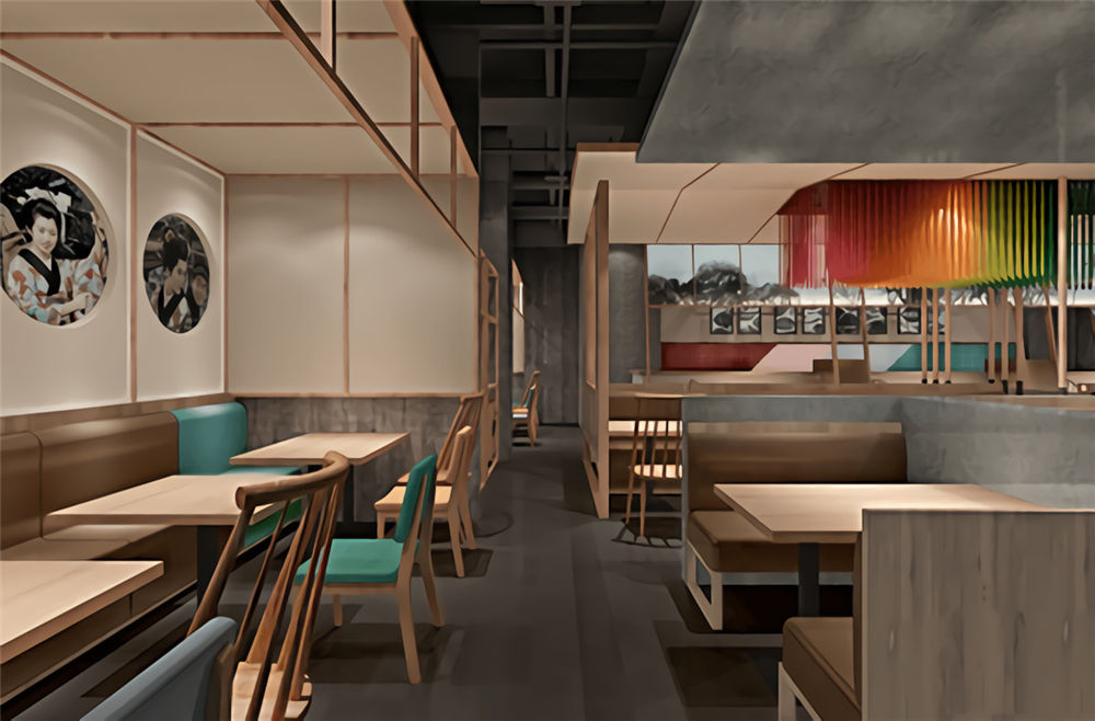 鄭州尹秀壽司設(shè)計(jì)公司裝修案例