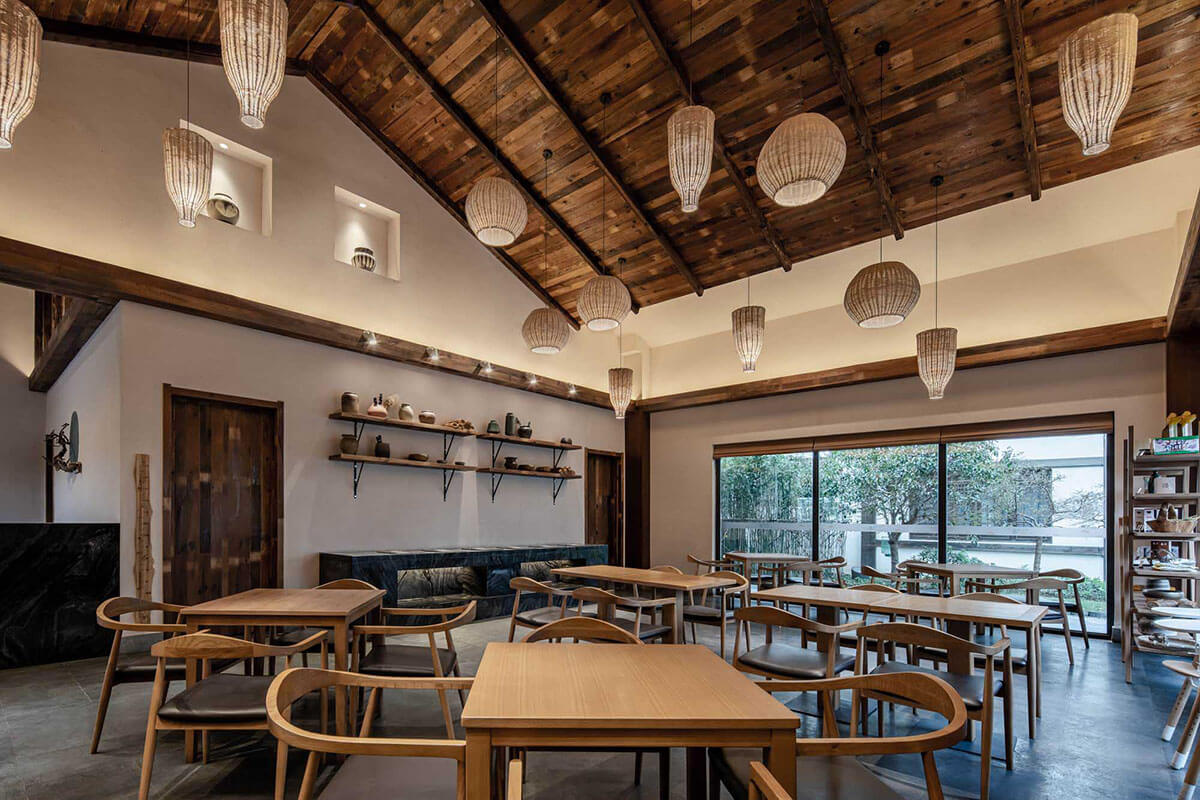 文旅酒店設計案例—竹木主題民宿度假酒店裝修分享(圖1)