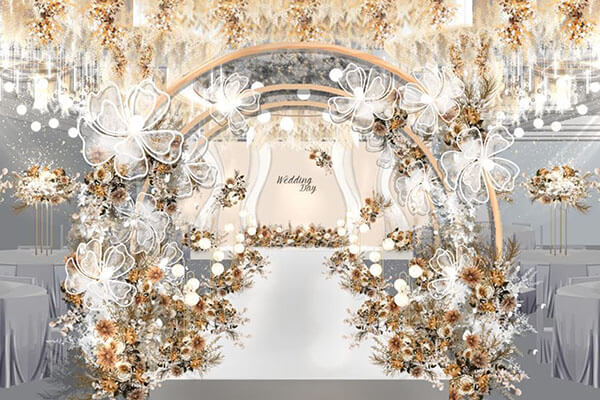 鄭州初見(jiàn)婚禮堂設(shè)計(jì)案例