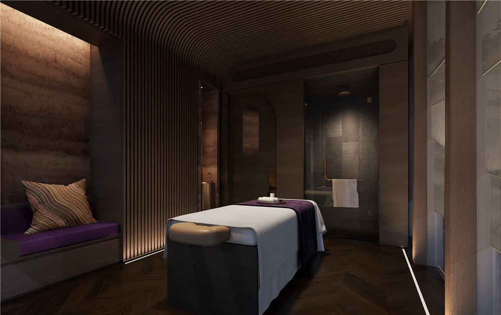 鄭州素心養(yǎng)生SPA會所裝修設(shè)計案例