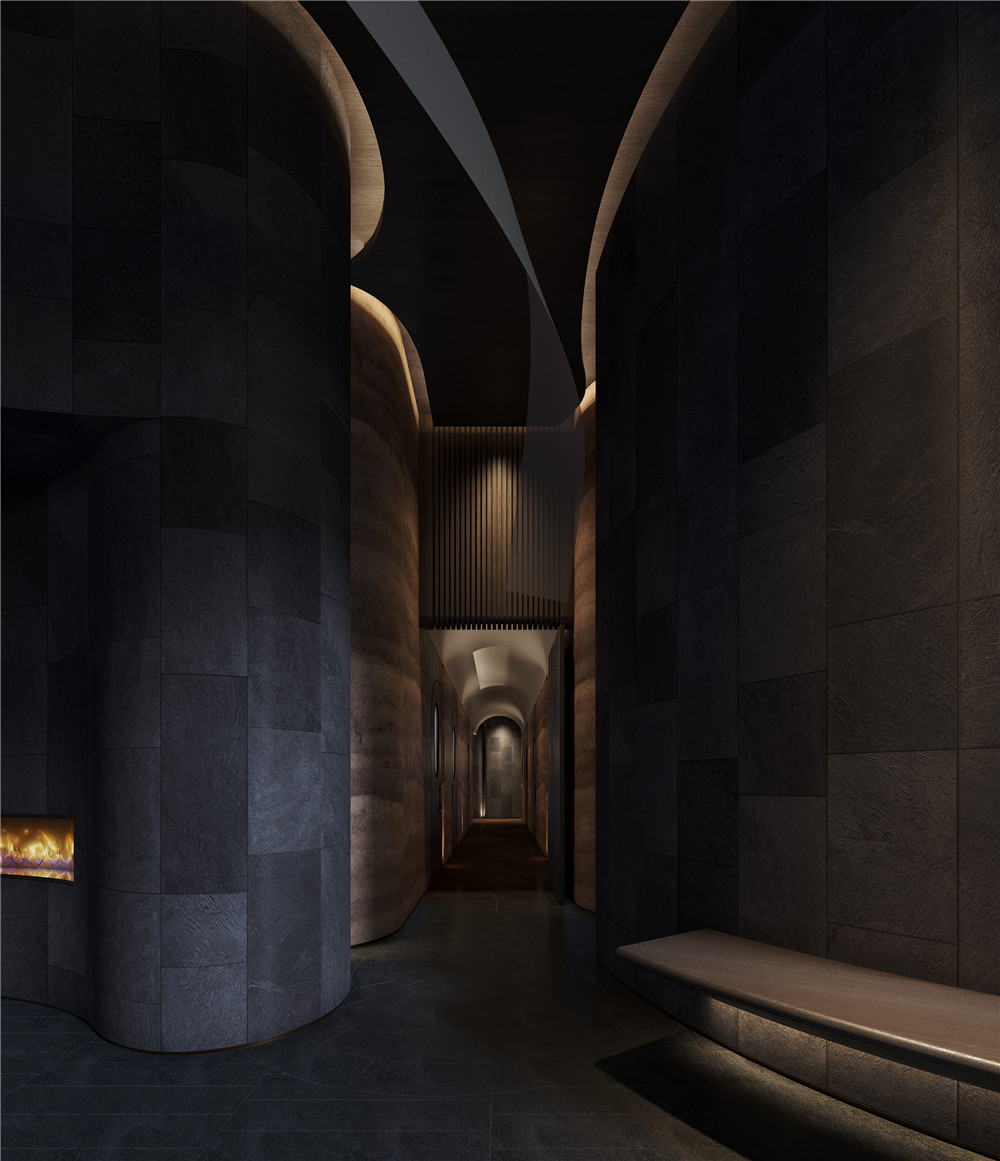 鄭州素心養(yǎng)生SPA會所裝修設(shè)計案例