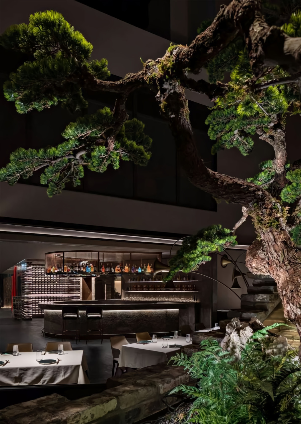 鄭州烤鴨店設(shè)計(jì)推薦四季民?？绝喌暄b修設(shè)計(jì)方案(圖3)