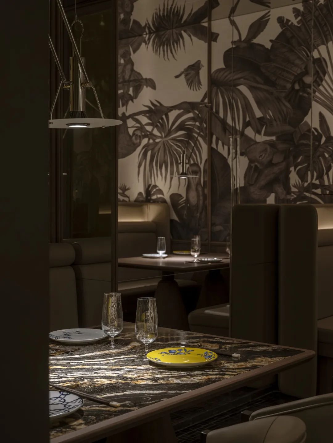 鄭州中餐廳設(shè)計(jì)推薦璞玉高端餐飲裝修方案(圖5)