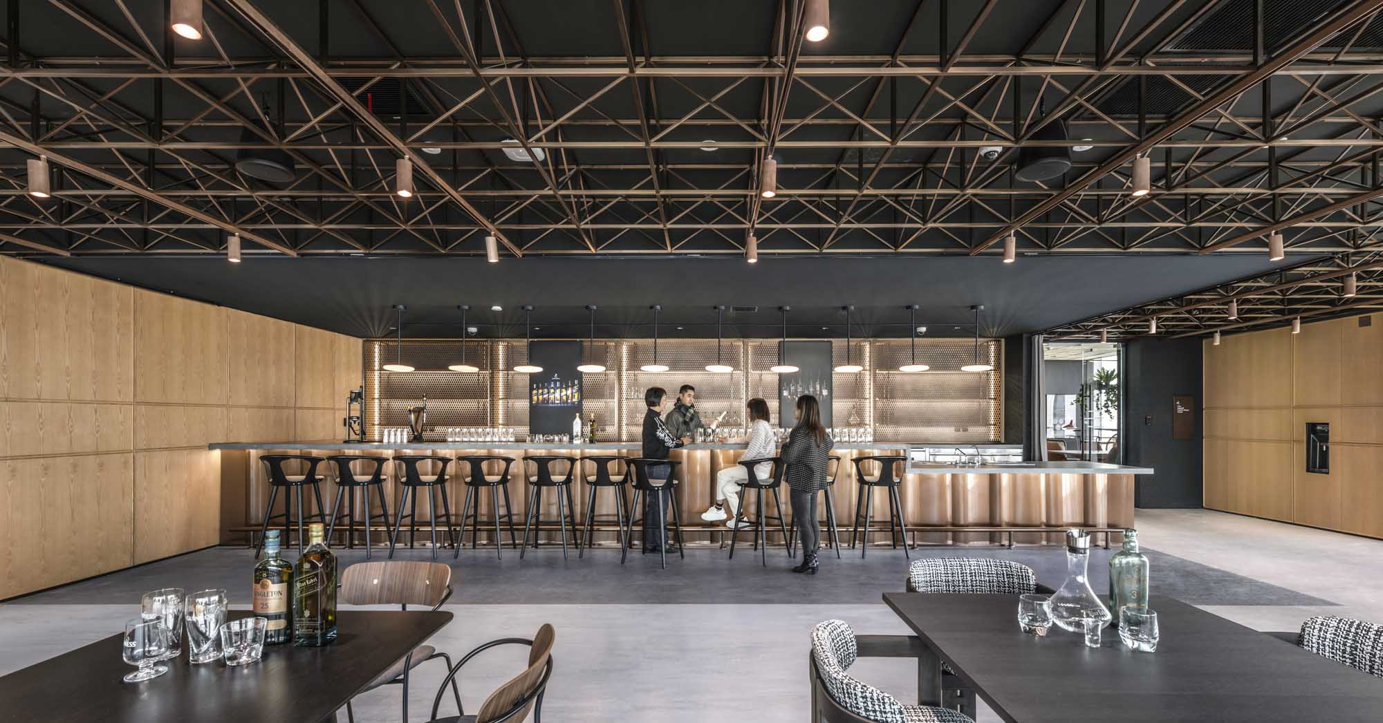 鄭州辦公室裝修公司帝亞吉歐總部辦公設計案例(圖2)