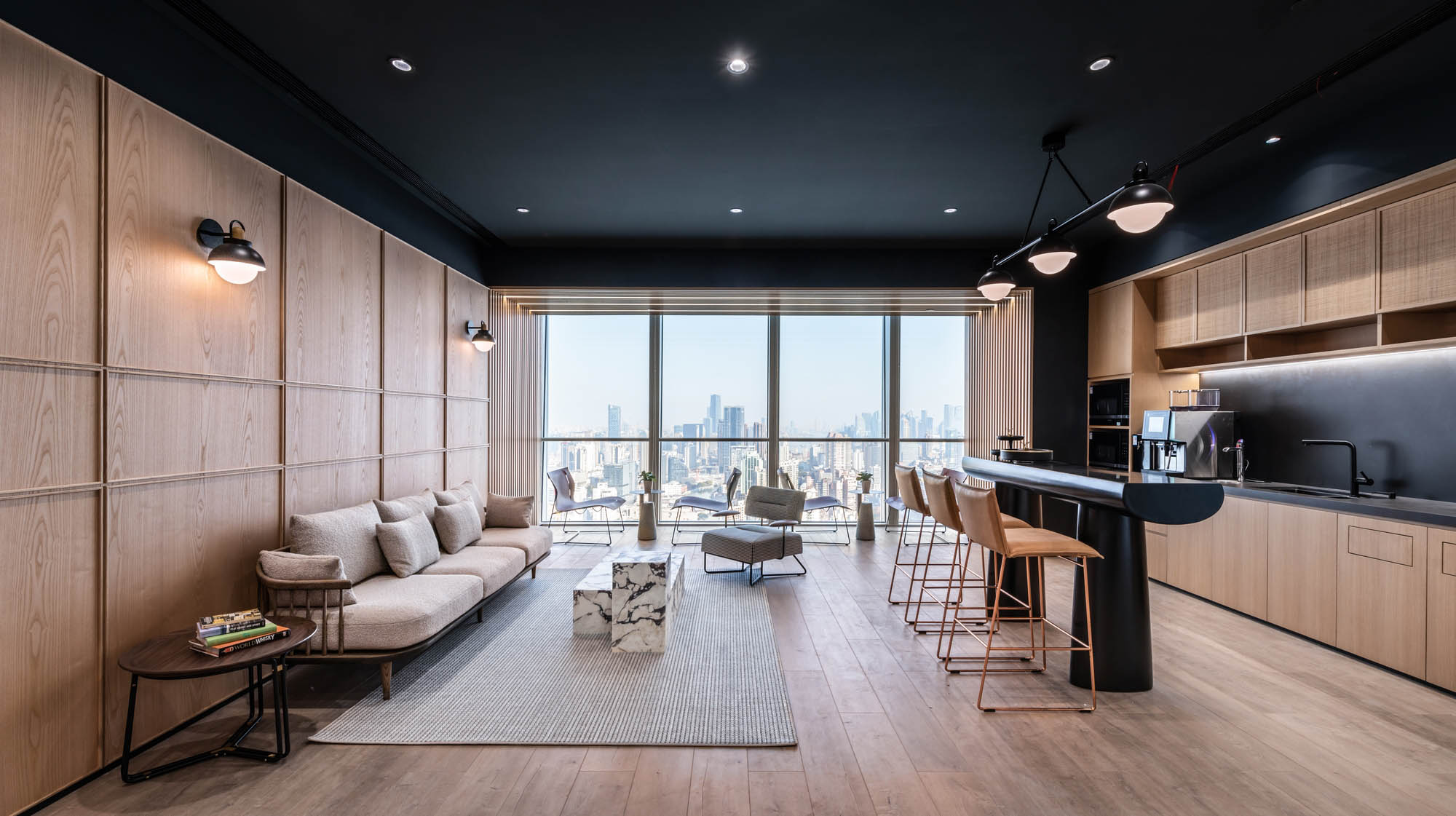 鄭州辦公室裝修公司帝亞吉歐總部辦公設計案例(圖4)