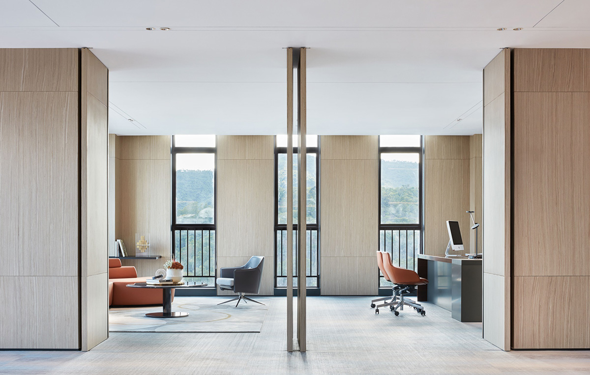 鄭州辦公室設(shè)計(jì)公司中?；壑谴髲B招商中心裝修案例(圖24)