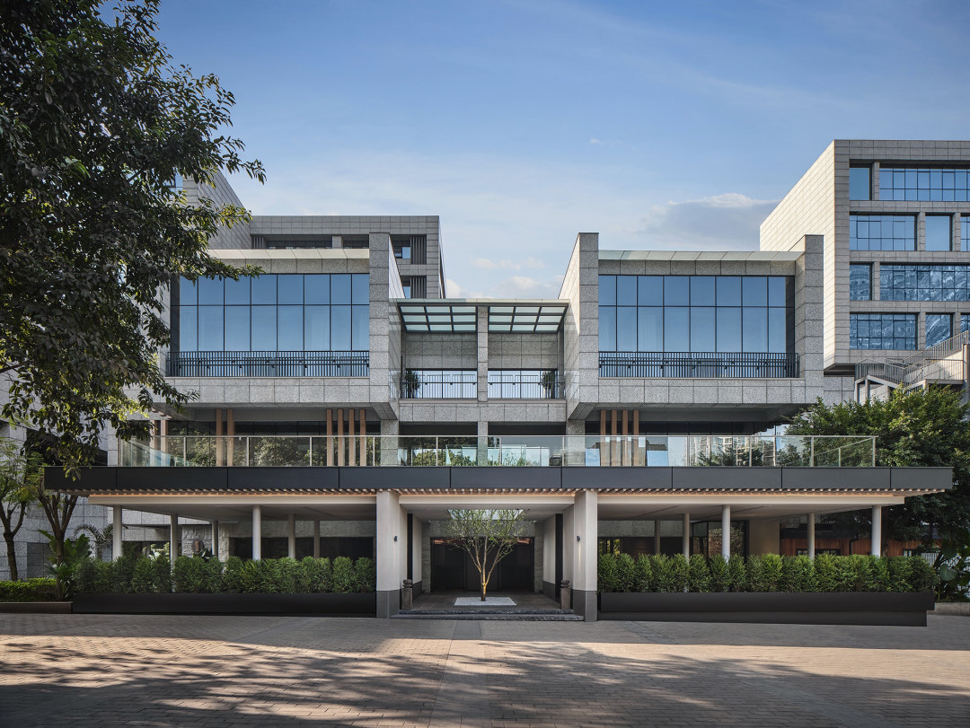 現(xiàn)代極簡(jiǎn)與中式混搭風(fēng)商務(wù)中餐廳裝修設(shè)計(jì)案例(圖1)