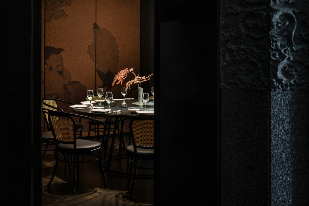 現(xiàn)代極簡(jiǎn)與中式混搭風(fēng)商務(wù)中餐廳裝修設(shè)計(jì)案例(圖8)