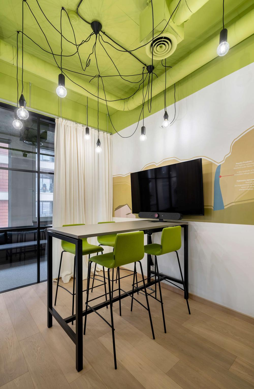 1300平清新工業(yè)風科技公司辦公室裝修設計(圖5)