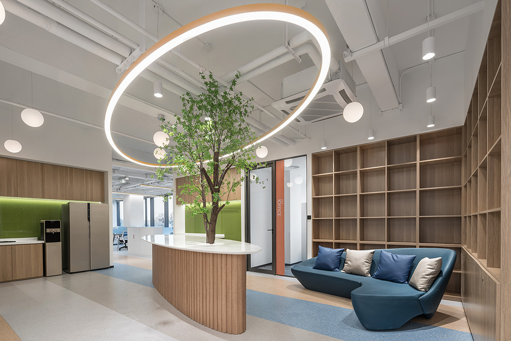 1萬平華天科技集團辦公室裝修設計方案(圖4)