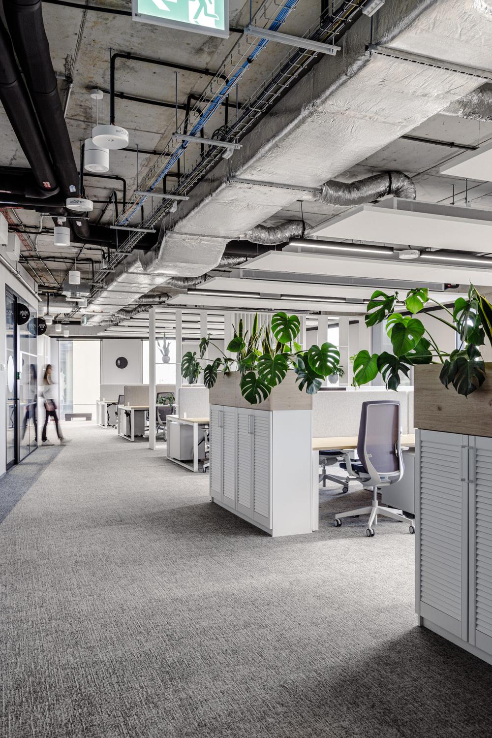 簡約北歐風家居護理公司辦公室裝修設計案例(圖7)