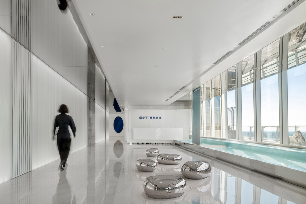 1800平開闊明亮的金融公司辦公室裝修設(shè)計(jì)方案(圖2)