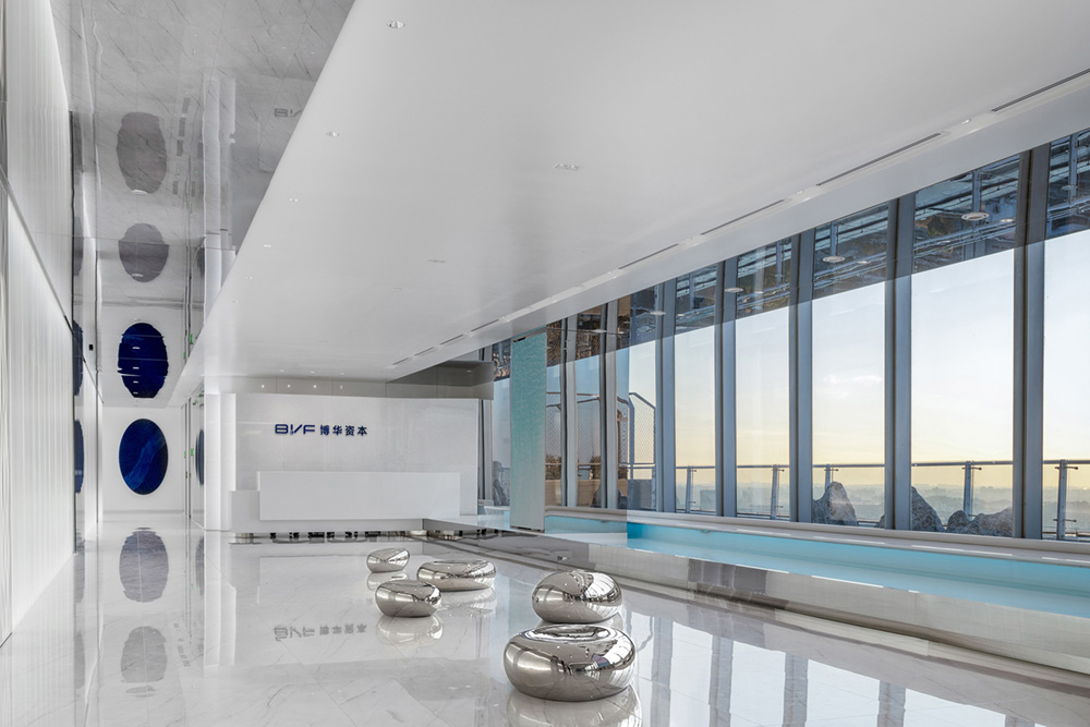 1800平開闊明亮的金融公司辦公室裝修設(shè)計(jì)方案(圖1)