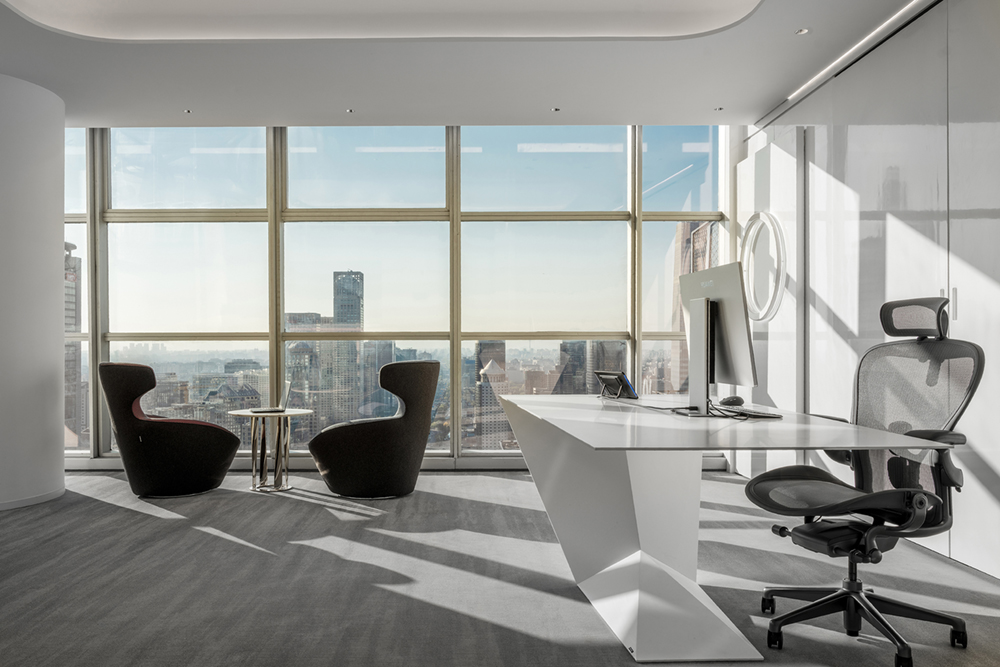 1800平開闊明亮的金融公司辦公室裝修設(shè)計(jì)方案(圖5)