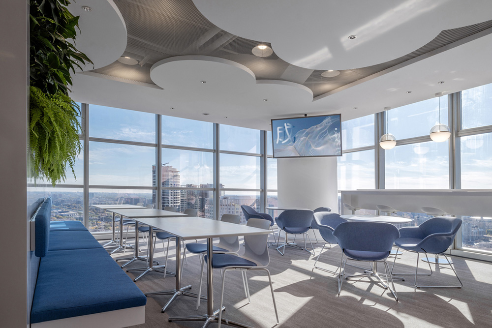 1800平開闊明亮的金融公司辦公室裝修設(shè)計(jì)方案(圖6)