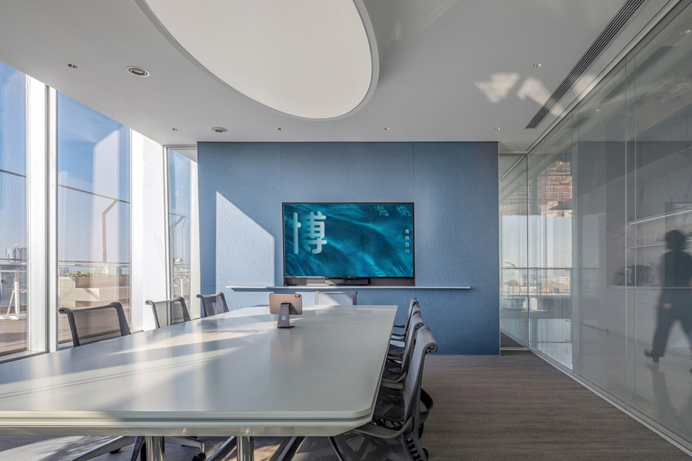 1800平開闊明亮的金融公司辦公室裝修設(shè)計(jì)方案(圖7)