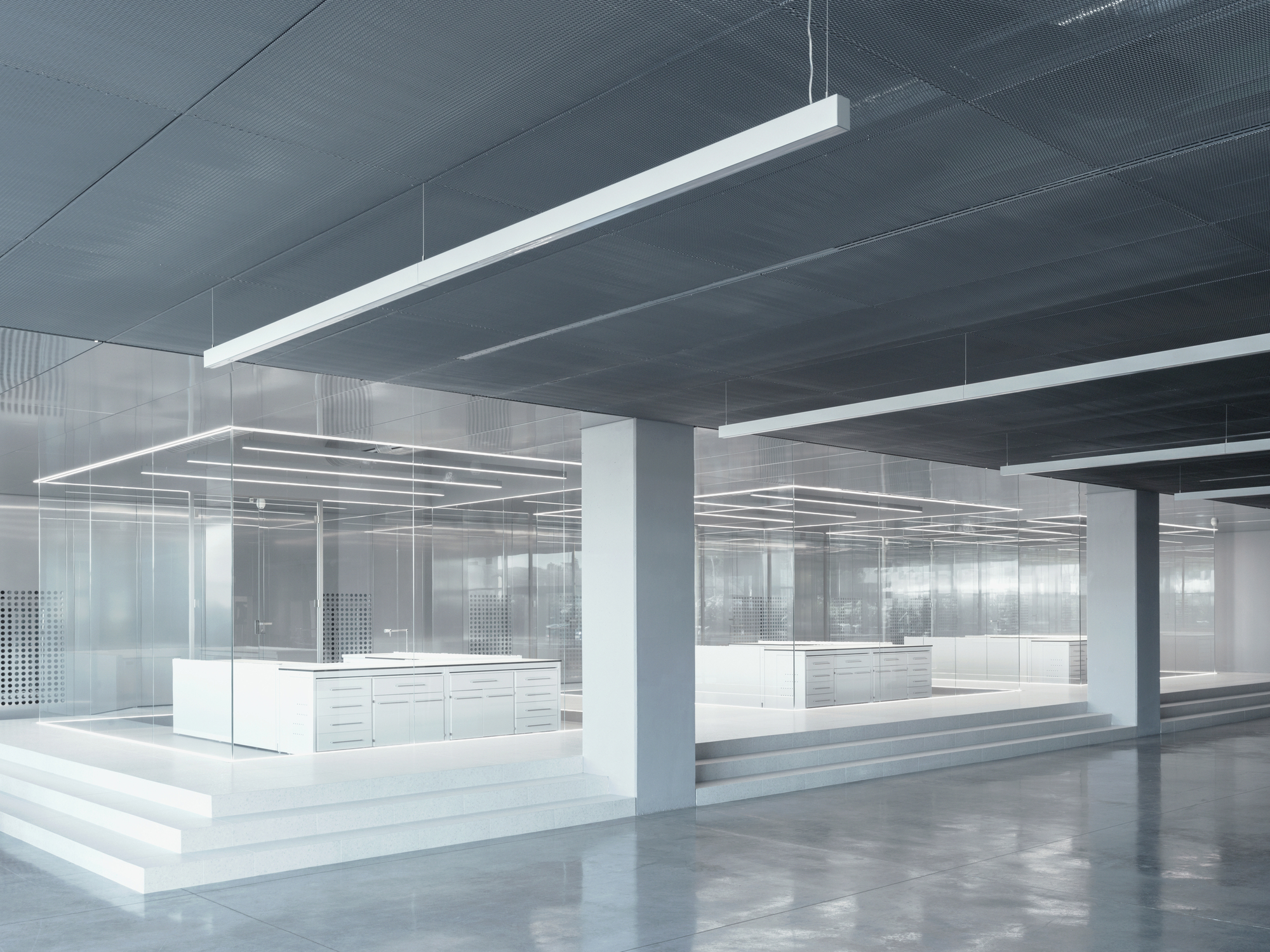 大氣明亮的國(guó)外醫(yī)藥公司辦公室裝修設(shè)計(jì)方案(圖2)