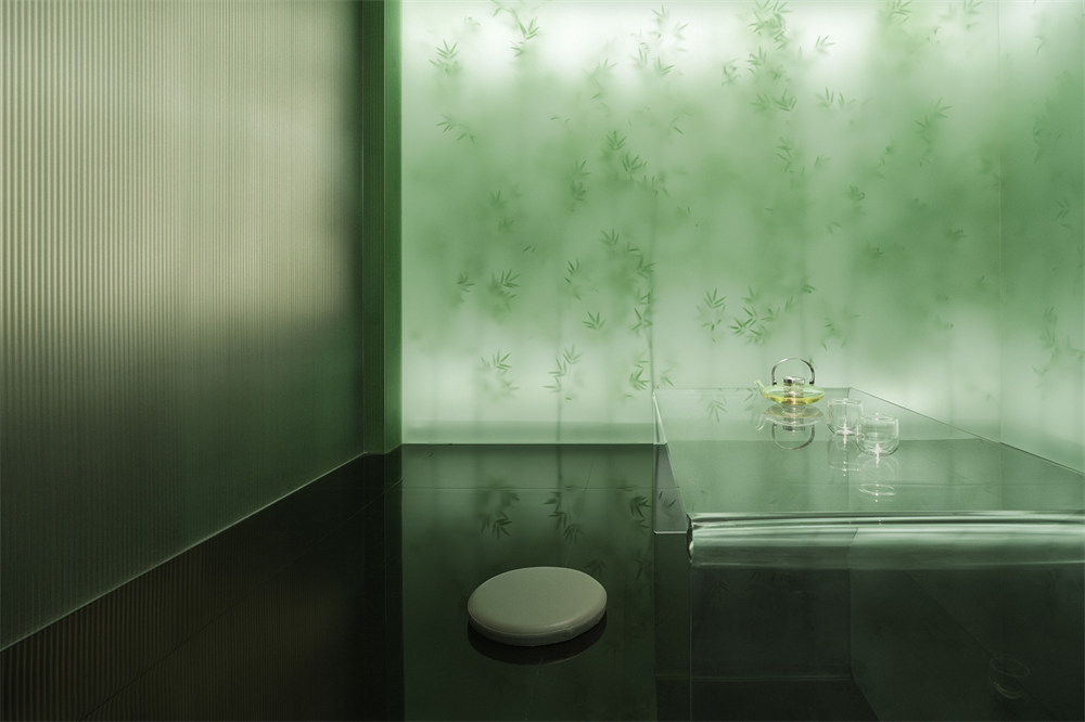 現(xiàn)代東方韻味   津喬茶茶葉店面裝修設(shè)計(jì)方案(圖2)