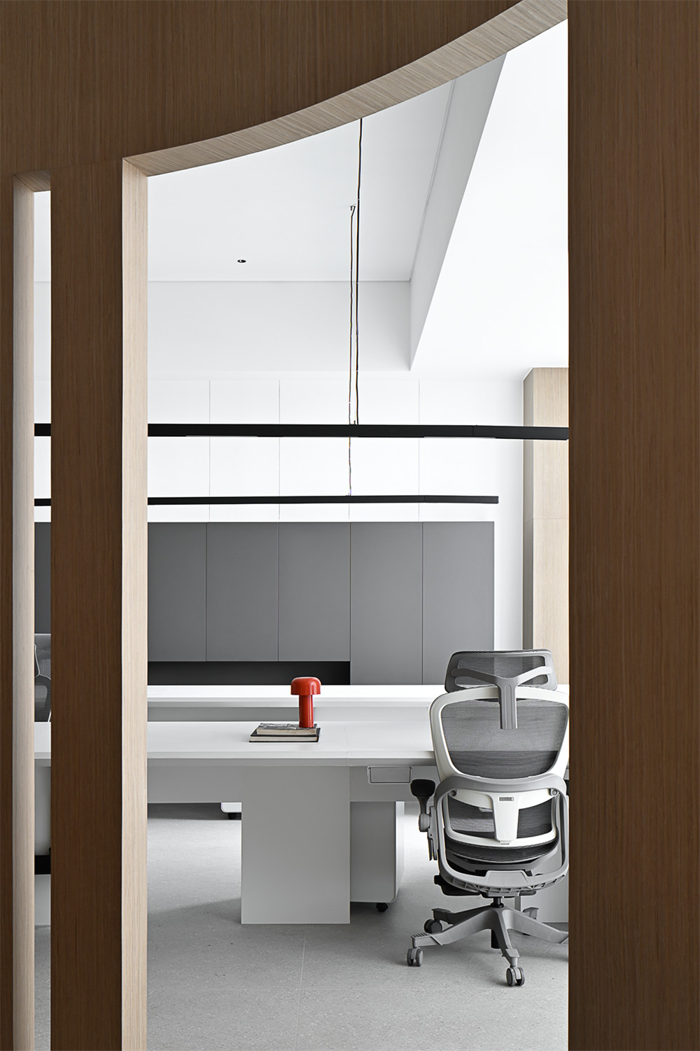 300平極簡風富力中心辦公室裝修設計方案(圖10)