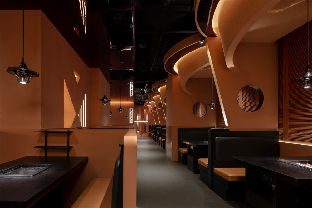 盜夢空間  大牛·壽喜燒日式火鍋店裝修設(shè)計方案(圖9)