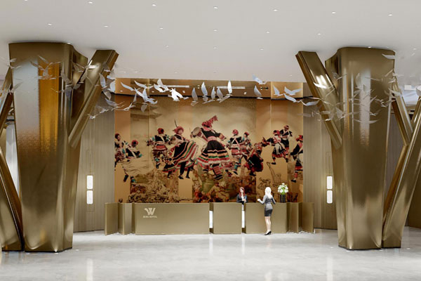 廣東清遠慶精品酒店裝修設計