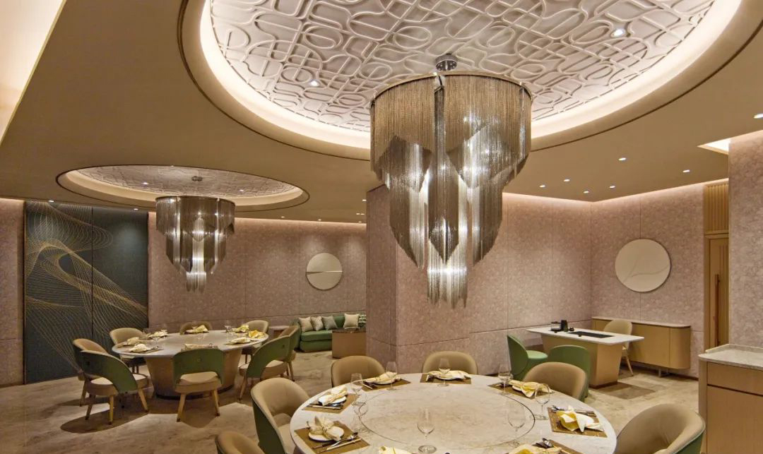 福臨門(mén)輕奢風(fēng)粵菜中餐廳裝修設(shè)計(jì)方案(圖10)